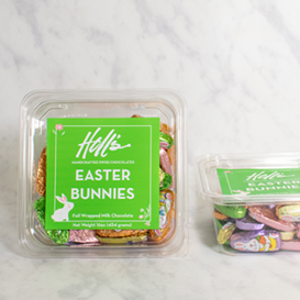Foil Wrapped Bunnies One Pound Box MAIN