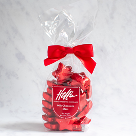 Foil Wrapped Red Stars - Half Pound Bag SWATCH