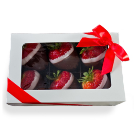 Swiss Chocolate Double Dipped Strawberries MAIN