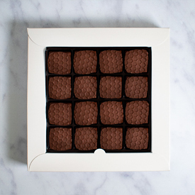 One Layer Honey Truffle Box SWATCH
