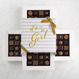 Four Layer It's A Girl Gift Box THUMBNAIL