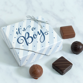 Deluxe Four Piece It's A Boy Gift Box MAIN