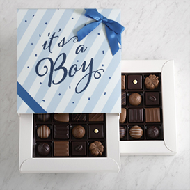 Deluxe Two Layer It's A Boy Gift Box MAIN