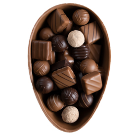 Swiss Chocolate Easter Large Filled Easter Egg THUMBNAIL