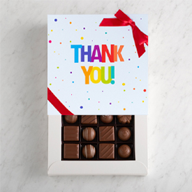 One Layer Thank You Gift Box SWATCH