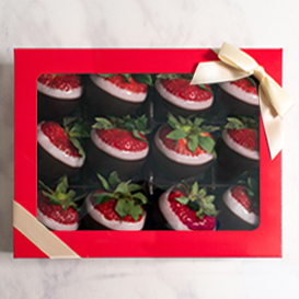 Swiss Chocolate Double Dipped Strawberries MAIN