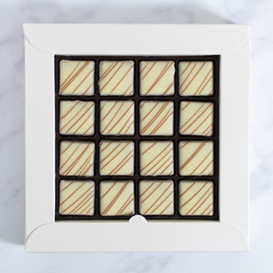 One Layer Cinnamon Honey Truffle Box SWATCH