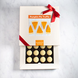 One Layer Pumpkin Pie Truffle Box SWATCH