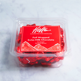 Foil Wrapped Red Stars - One Pound Box MAIN