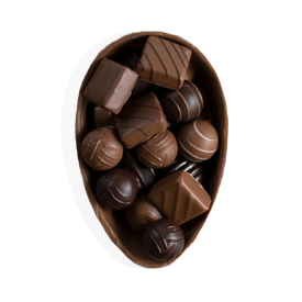 Swiss Chocolate Easter Small Filled Egg Gifts THUMBNAIL