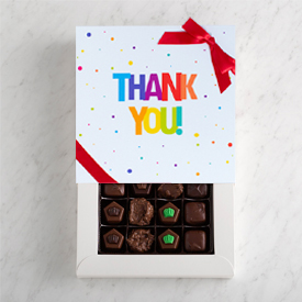 One Layer Thank You Gift Box SWATCH
