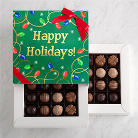 Two Layer Holiday Gift Box SWATCH
