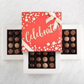 Three Layer Celebrate Gift Box SWATCH