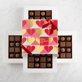 Four Layer Valentine's Day Gift Box SWATCH
