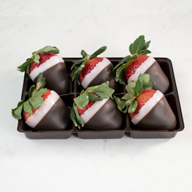 6 Chocolate Dipped Strawberries - Pick Up on Friday, February 13th SWATCH