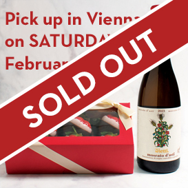 Valentine's Day Bundle - 6 Chocolate Dipped Strawberries & Wine for Pick Up on Saturday, Feb. 14th MAIN