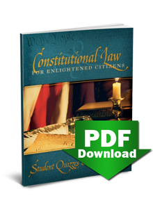 Constitutional Law for Enlightened Citizens (2nd Edition) — Student Quizzes & Answer Key MAIN