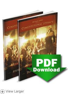 Constitutional Literacy Teacher's & Student Study Guides (First Edition) — PDF Download LARGE