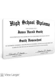 wallet diploma graduation supplies hslda store