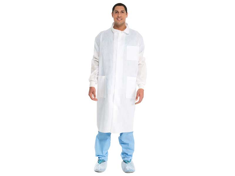 Universal Precautions Lab Coat THUMBNAIL