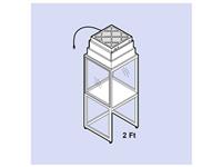 E Series Vertical Flow Clean Benches,115V, Sit-down Style, 30” from Floor, with Lights MAIN