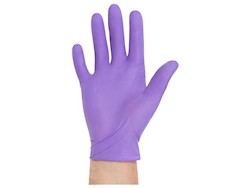 Purple Nitrile Exam Gloves THUMBNAIL