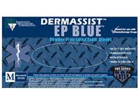 DermAssist EP BLUE Series 181 Latex Extra Protection Powder-Free High Risk Exam Gloves MAIN