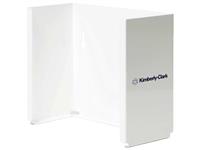 White Powder-Coated Steel Face Mask Box Holder MAIN
