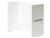 White Powder-Coated Steel Face Mask Box Holder SWATCH