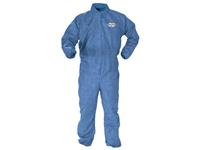 KleenGuard A60 Bloodborne Pathogen & Chemical Splash Protection Zipper Front Storm Flap Coveralls MAIN