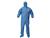 KleenGuard A60 Bloodborne Pathogen & Chemical Splash Protection Zipper Front Storm Flap Coveralls SWATCH