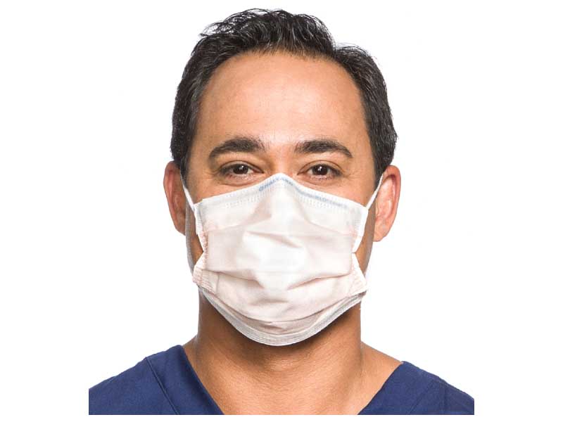 Orange Fluidshield Level 3 Fog-Free Procedure Mask THUMBNAIL