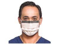 Orange Fluidshield Level 3 Fog-Free Procedure Mask with SoSoft Lining and Visor MAIN
