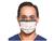 Orange Fluidshield Level 3 Fog-Free Procedure Mask with SoSoft Lining and Visor SWATCH
