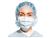 Blue Lite One Pleat-Style Surgical Mask with Ties SWATCH