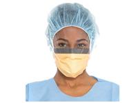 Orange Fluidshield Level 3 Fog-Free Surgical So Soft Lining Mask with Anti-Glare Wraparound Visor MAIN