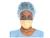 Orange Fluidshield Level 3 Fog-Free Surgical So Soft Lining Mask with Anti-Glare Wraparound Visor SWATCH