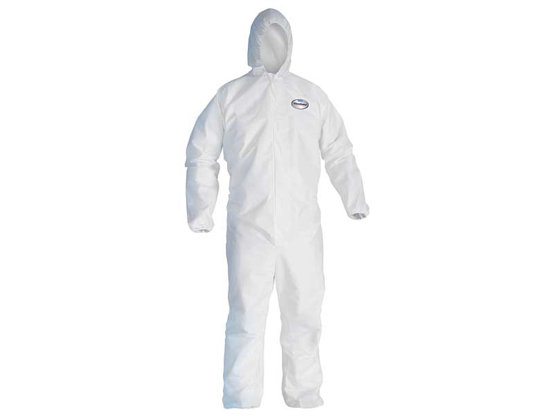 KleenGuard A20 Breathable Particle Protection Ziper Front Coveralls SWATCH