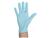 Blue Non-Sterile Textured Nitrile Exam Gloves SWATCH