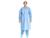 Blue Tri-Layer AAMI 3 Isolation Gown SWATCH