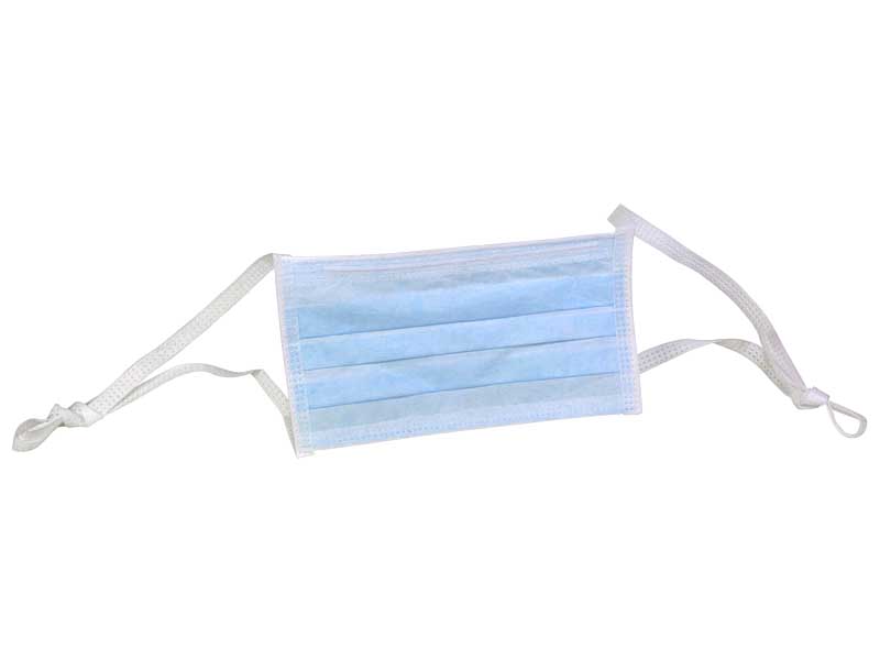 Blue KimTech Pure M5 Pleat Style Face Mask SWATCH