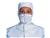 White KimTech Pure M7 Face Veil SWATCH