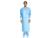 Universal Blue Impervious Gown In Dispenser Box SWATCH