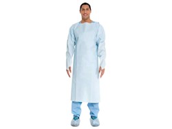 Blue Impervious Comfort Gown THUMBNAIL