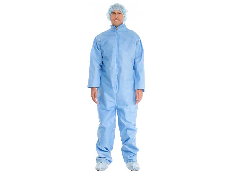 Blue Protective Coverall THUMBNAIL