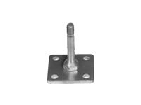 Wire & Solid Shelving Square Foot Plate MAIN