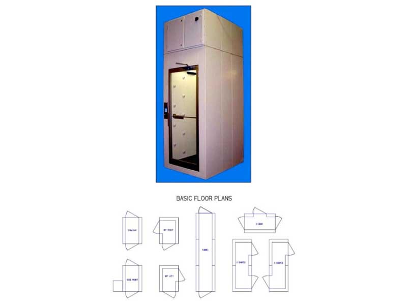 Laminar Flow Personnel Air Shower MAIN