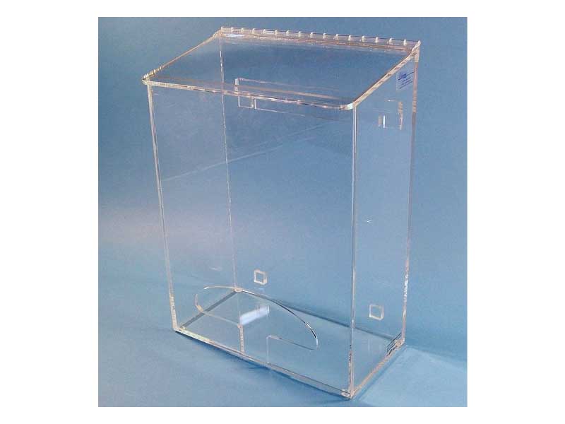 Clear PETG Low Profile Dispenser Designed For Wall Mounting SWATCH
