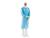 BioClean-C Non Sterile Chemotherapy Protective Apron with Sleeves SWATCH