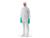 Antistatic BioClean-D Non-Sterile Coverall with Hood & Thumb Loop SWATCH